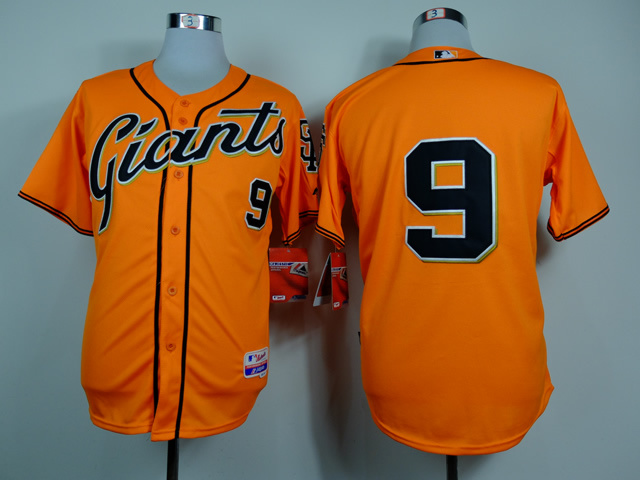 Men San Francisco Giants #9 Williams Orange MLB Jerseys->san francisco giants->MLB Jersey